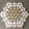 Crystal Grid~Flower of Life Lotus Crystal Grid - Altar Decoration