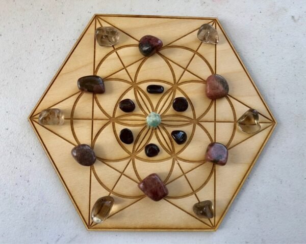 Crystal Grid~Seed of Life Crystal Grid - Altar Decoration