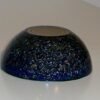 Orgone Energy~Orgone orgonite® dome for energy healing & therapies, hemisphere, cobalt blue, with 2 Golden Ratio Antennas MWO by Lakhovsky, EMF Protection