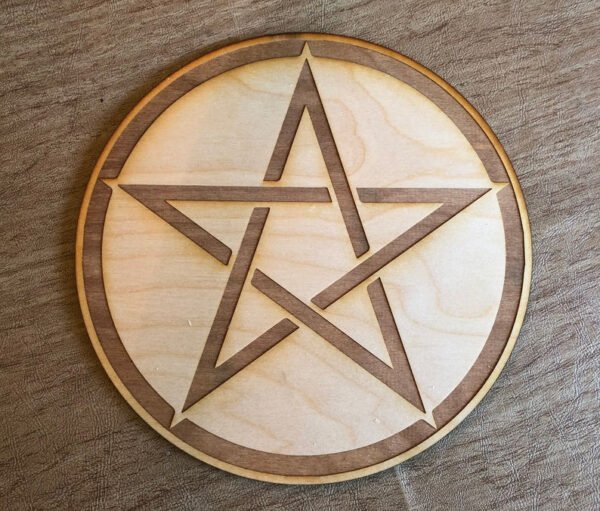 Crystal Grid~Pentagram Crystal Grid - Altar Decoration