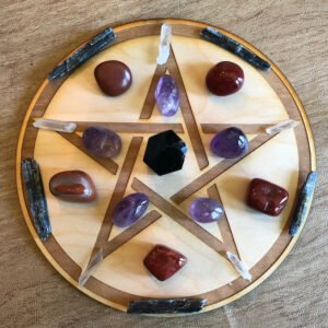 Crystal Grid~Pentagram Crystal Grid - Altar Decoration