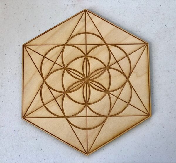 Crystal Grid~Seed of Life Crystal Grid - Altar Decoration