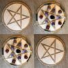 Crystal Grid~Pentagram Crystal Grid - Altar Decoration