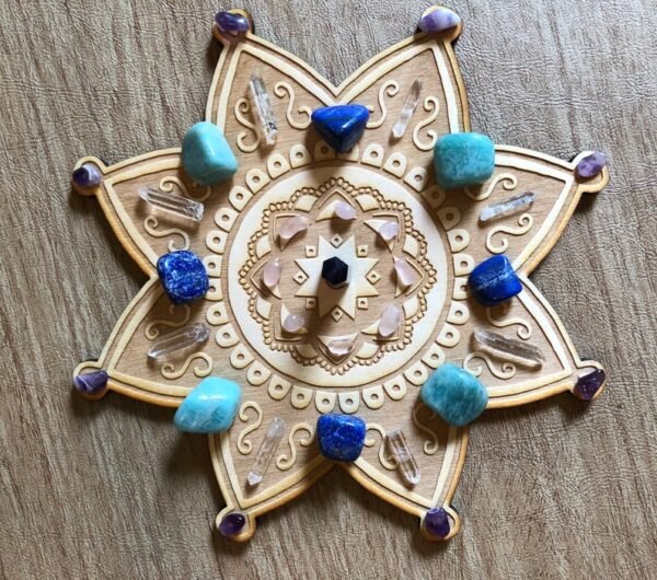 Crystal Grid~Mandala Crystal Grid #13 - Altar Decoration