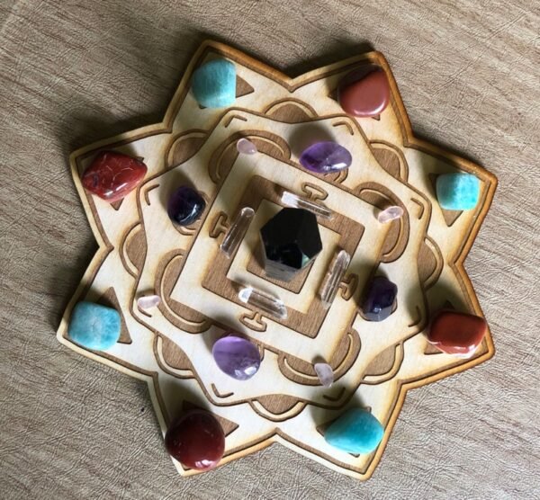 Crystal Grid~Mandala Crystal Grid #14 - Altar Decoration