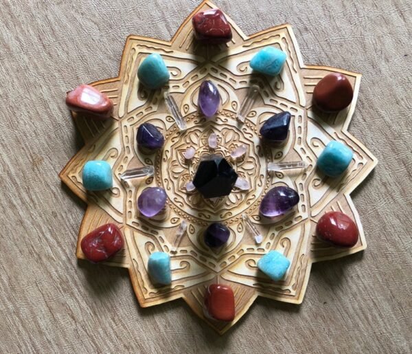 Crystal Grid~Mandala Crystal Grid #12 - Altar Decoration