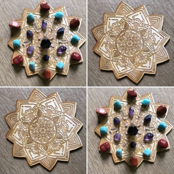 Crystal Grid~Mandala Crystal Grid #12 - Altar Decoration