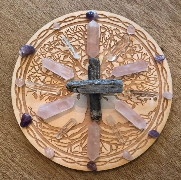 Crystal Grid~Tree of Life Grid Crystal Grid - Altar Decoration