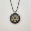 Orgone Energy~Orgonite® Pendant - Metatron merkaba orgone® amulet with quartz crystal pendant - cell phone EMF Protection