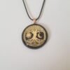 Orgone Energy~Orgonite® Pendant - Tree of Life orgone® energy healing amulet pendant with quartz crystal & EMF protection from cell phones