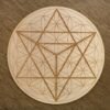 Crystal Grid~Merkaba Flower of Life Crystal Grid - Merkaba Crystal Grid - Altar Decoration
