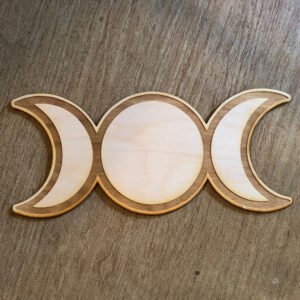 Crystal Grid~Triple Moon Crystal Grid - Altar Decoration