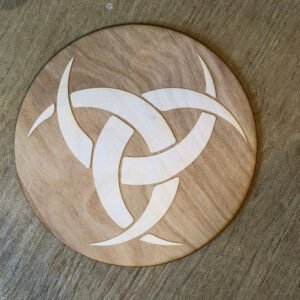 Crystal Grid~Celtic Triple Crescent Moon Crystal Grid - Altar Decoration