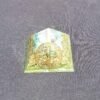 Orgone Energy~Orgonite® Pyramid Energy Healing Orgone® Pyramid Small Tree of Life Amazonite & quartz crystal EMF / RF Protection