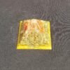 Orgone Energy~Orgonite® Pyramid Energy Healing Orgone® Pyramid Small Solar seal orange carnelian & quartz crystal EMF / RF Protection