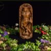 【Wood Sculpture】Cernunnos, horned god, Cernun, celtic god, pagan god, wiccan, wicca, altar, druid, witchcraft, gaelic