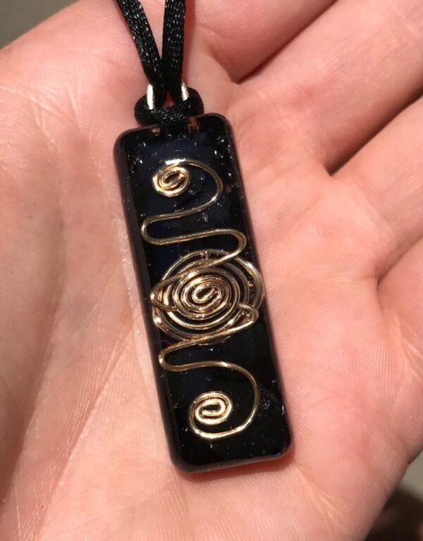 Orgone Energy~Shungite Orgone Healing Energy Protection Pendant