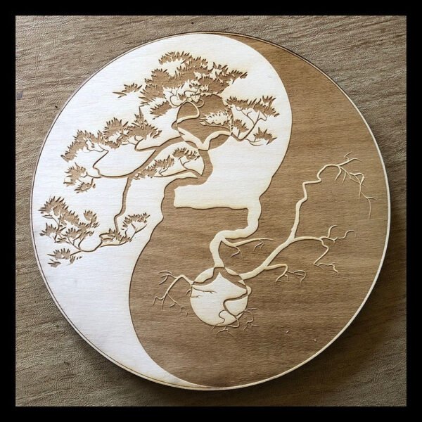 Crystal Grid~Yin Yang Tree of Life Crystal Grid - Altar Decoration