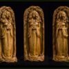 【Wood Sculpture】Brigid goddess, Brigit, Irish gods, pagan goddess, wiccan, wicca, altar, druid, witches, gaelic, celtic