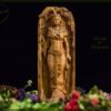【Wood Sculpture】Morrigan, Morrigan goddess, Morrigu, war and fate goddess, Irish goddess, pagan, wiccan, wicca, altar, druid, witches, gaelic, celtic
