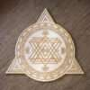 Crystal Grid~Triangle Circle Crystal Grid - Altar Decoration