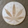 Crystal Grid~Flower of Life Cannabis Crystal Grid - Marijuana Crystal Grid - Altar Decoration