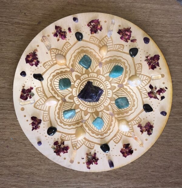 Crystal Grid~Mandala Crystal Grid #15 - Altar Decoration