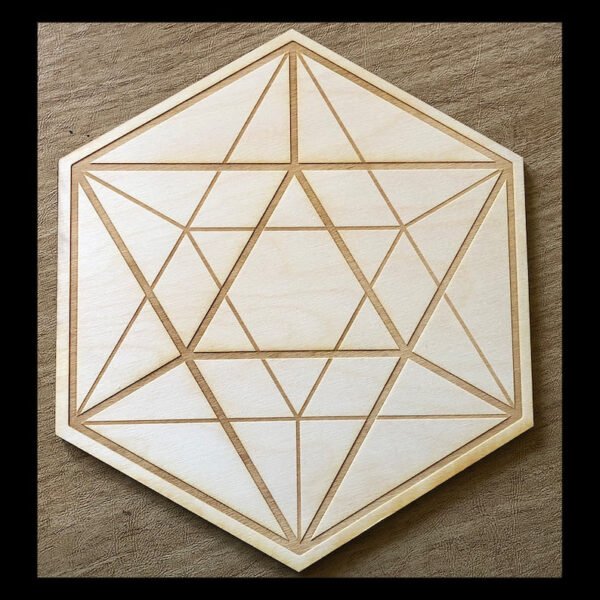 Crystal Grid~Icosahedron Crystal Grid - Altar Decoration