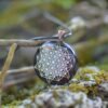Orgone Energy~Orgonite® Pendant - 64 tetrahedron orgone amulet pendant with quartz crystal. Protection from EMF / RF radiation of cell phone