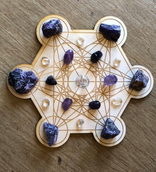 Crystal Grid~Metatron's Cube Crystal Grid #2 - Altar Decoration