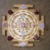 Crystal Grid~Sri Yantra Crystal Grid #3 - Altar Decoration