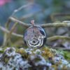 Orgone Energy~Orgonite® Pendant - Om Aum orgone® amulet pendant with quartz crystal. Protection from EMF / RF radiation of cell phone
