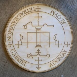 Crystal Grid~Gabriel Crystal Grid - Gabriel Altar Table - Altar Decoration