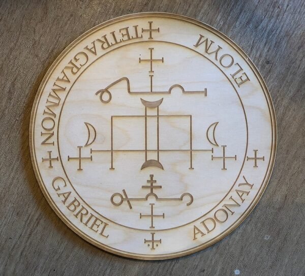 Crystal Grid~Gabriel Crystal Grid - Gabriel Altar Table - Altar Decoration