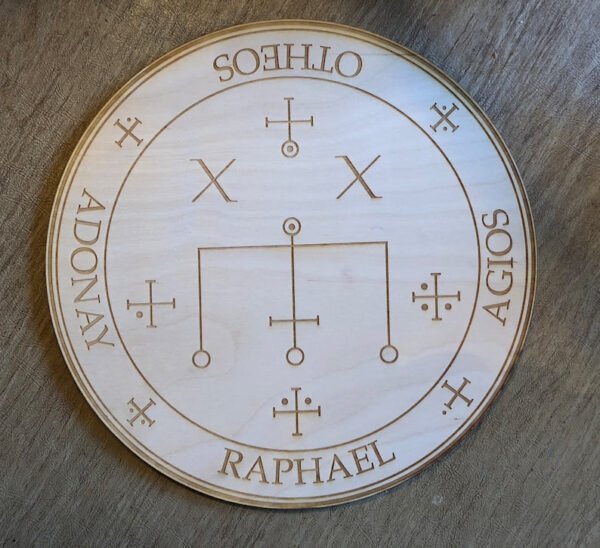 Crystal Grid~Raphael Crystal Grid - Raphael Altar Table - Altar Decoration