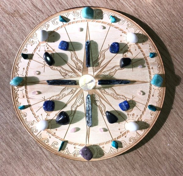 Crystal Grid~Compass Crystal Grid - Altar Decoration