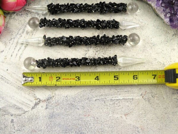 Home Decor~Black Tourmaline Wand - Crystal Wands