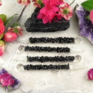 Home Decor~Black Tourmaline Wand - Crystal Wands