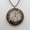 Orgone Energy~Orgonite® Pendant, Metatrons cube 64 tetrahedron orgone® amulet pendant for Protection of EMF & RF radiaton from cellphones
