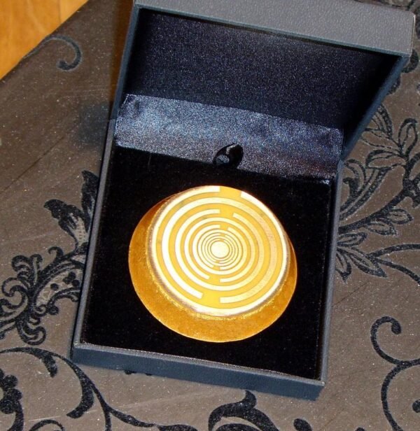 Orgone Energy~Orgone orgonite® pocket size, power of gold, 2 Lakhovsky antennas MWOs, Golden Ratio Antenna, abundance, welfare, prosperity, chakras, Reiki