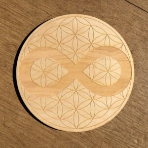 Crystal Grid~Infinity Flower of Life Crystal Grid - Infinity Crystal Grid - Altar Decoration