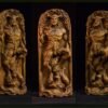 【Wood Sculpture】Cernunnos 2, Cernun, horned god, celtic god, pagan god, wiccan, wicca, altar, druid, witchcraft, gaelic