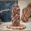 【Wood Sculpture】Thor, Norse pantheon, viking pagan asatru heathen god and goddess Scandinavian gods altar mythology