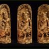 【Wood Sculpture】Pan God, Greek Statue, Ancient, Mythology, wiccan, wicca, altar, witch, gaelic, God of the Wild and Nature