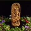 【Wood Sculpture】Pan God, Greek Statue, Ancient, Mythology, wiccan, wicca, altar, witch, gaelic, God of the Wild and Nature