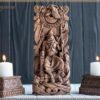 【wood sculpture】Odin, Wotan, Allfather, viking pagan asatru heathen god and goddess norse gods altar mythology wood sculpture