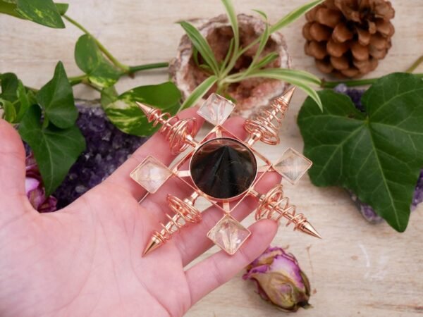 Home Decor~Black Tourmaline Copper Energy Generator