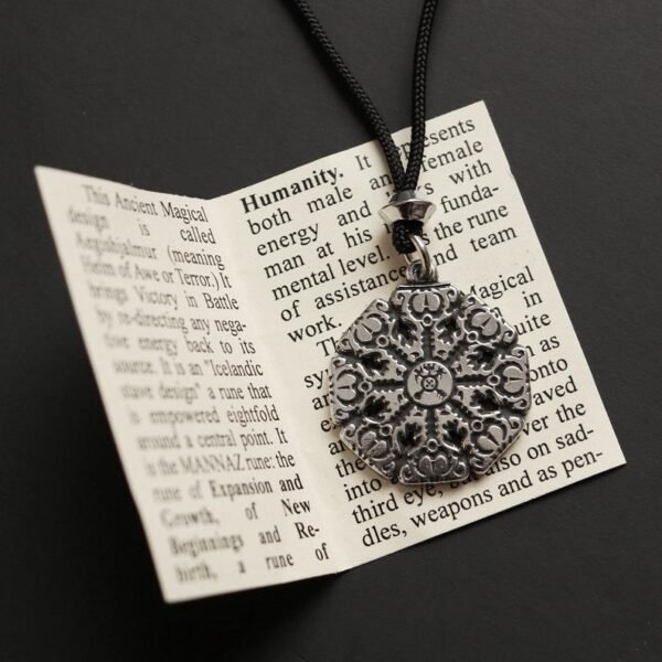 Magicun Taliman~Helm of Awe Necklace