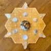 Crystal Grid~Tetrahedron Sphere Holder Crystal Grid - Altar Decoration - Spheres