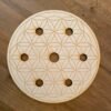 Crystal Grid~Flower of Life Sphere Holder Crystal Grid - Altar Decoration - Spheres